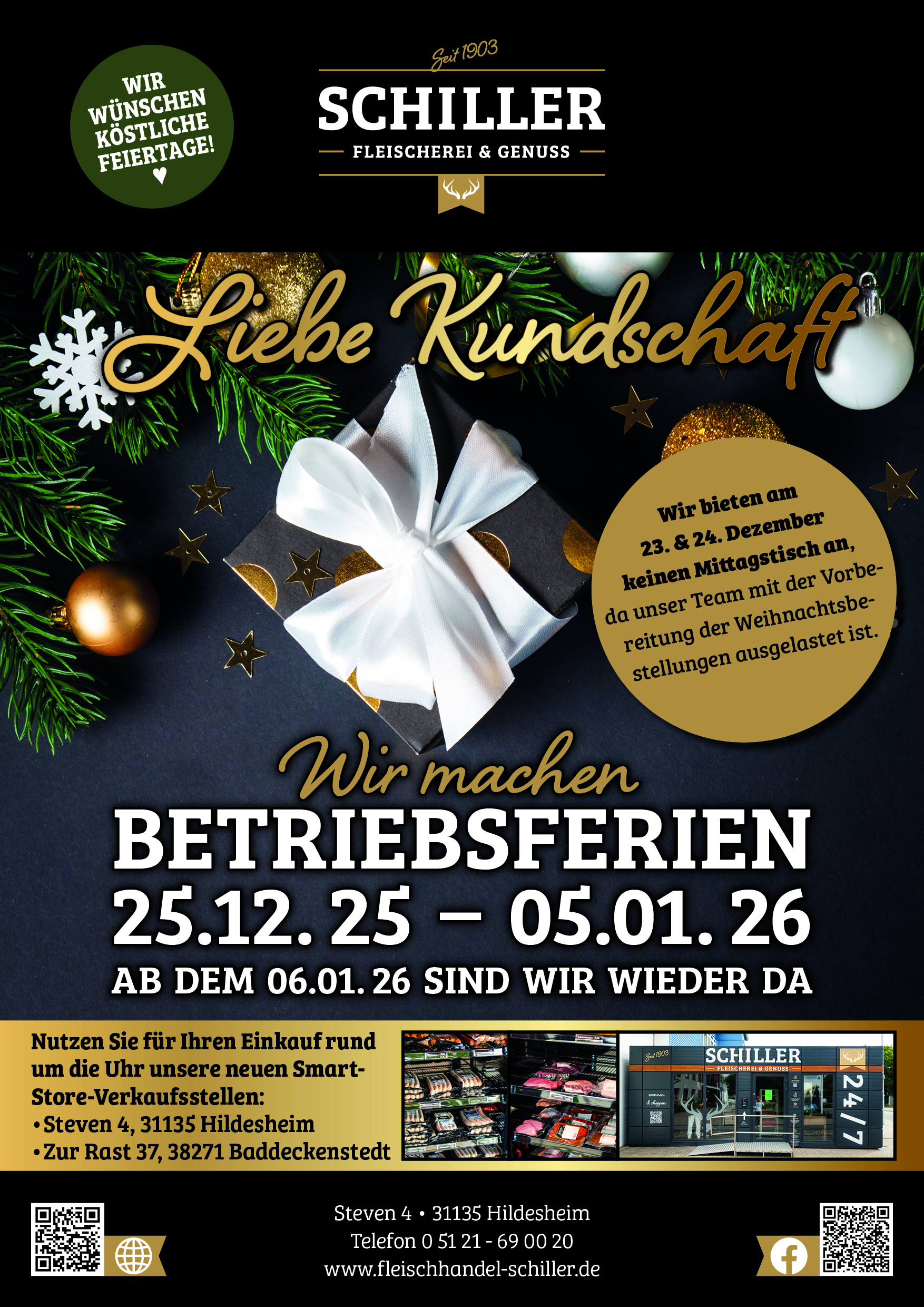 Schillers Grünkohlessen Übersicht